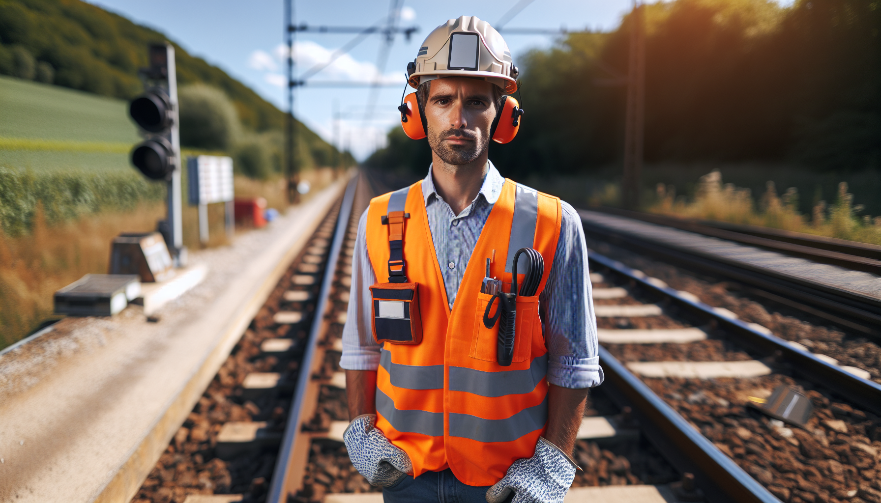 EPI ferroviaires intervenant